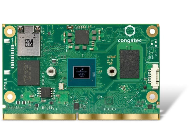 CONGATEC SMARC 2.1 MODULES WITH NXP I.MX 8M PLUS PROCESSOR